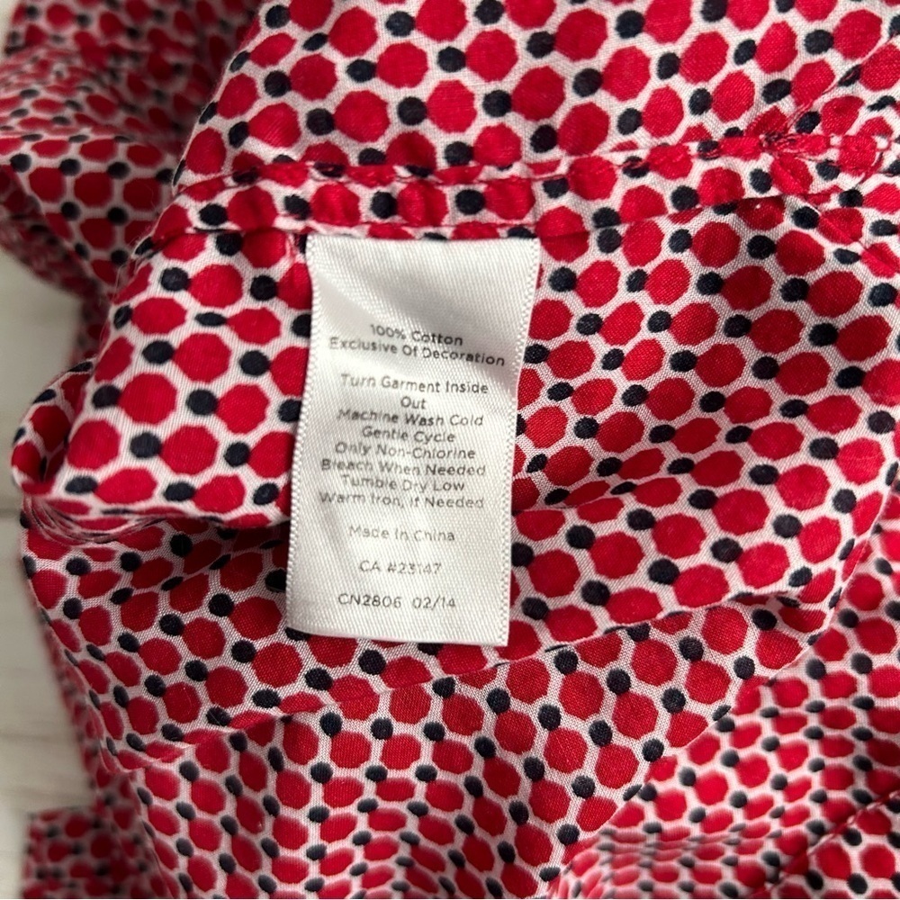 Talbots Embroidered Blouse | Size M - Picture 5 of 5